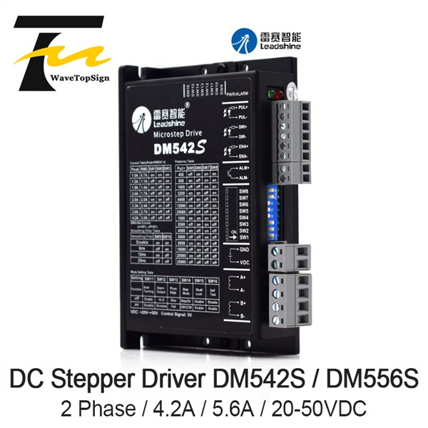 Leadshine 2Phase Stepper Motor Driver DM542S DM556S Supply Voltage 20-50VDC Current 4.2A 5.6A