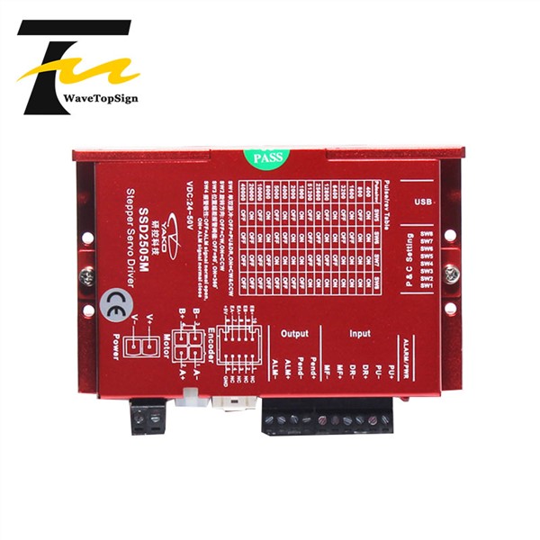 2 Phase Closed Loop Stepper Motor Driver SSD2505M DC24V-50V Motor Driver Stepper Driver Use for CNC Engraver & Cutting Machine