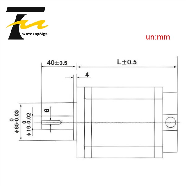 NEMA42 2 Phase 110BYG Series Stepper Motor Step Angle 1.8 8N. M 12N. M 18N. M 22N. M Torque Stepper Motor