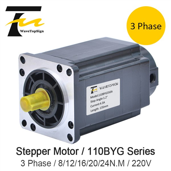 NEMA42 3 Phase 110BYG Series Stepper Motor Step Angle 1.8 8N. M 12N. M 16N. M 20N. M Torque Stepper Motor