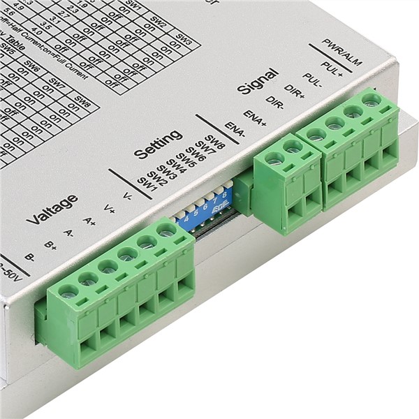 Rtelligent Nema23 24 R60-IR Potentiometer Speed-Control Switch Drive Stepper Motor Driver for Stepper Motor Glue Spray Painting