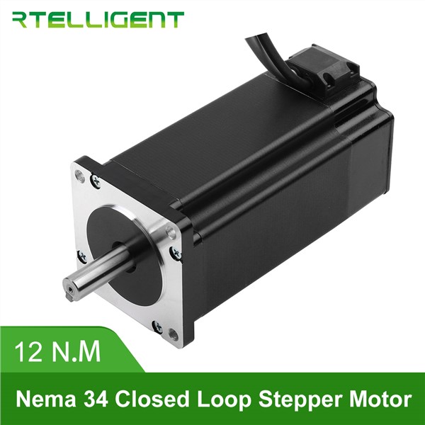 Factory Outlet Nema 34 86A12EC 12N. M 6.0A 2-Phase Hybird CNC Closed Loop Stepper Motor Easy Servo Motor Step-Servo with Encoder