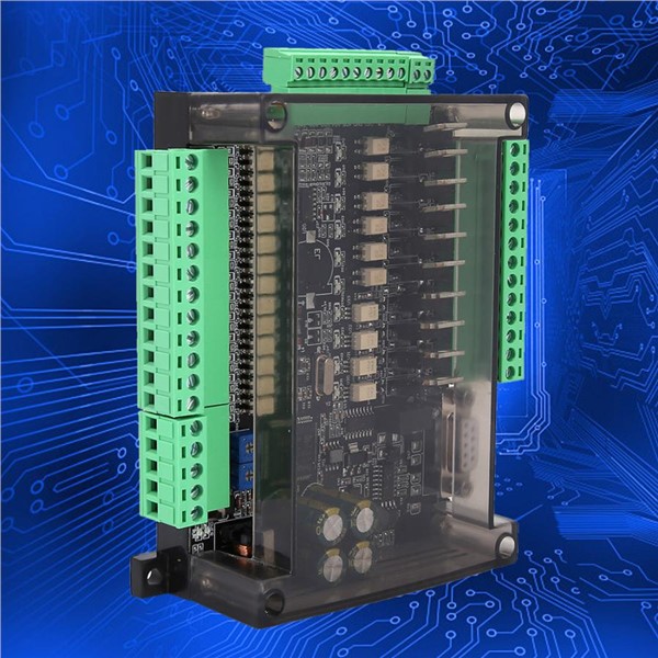 PLC Industrial Control Board FX3U-24MT 14 Input 10 Output 24V 1A High Speed Industrial Control Board