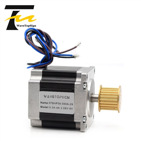 2 Phase Stepper Motor Nama23 2 Phase 57 Series 0.4A-2A +Synchronous Wheel 3M20T Width20mm