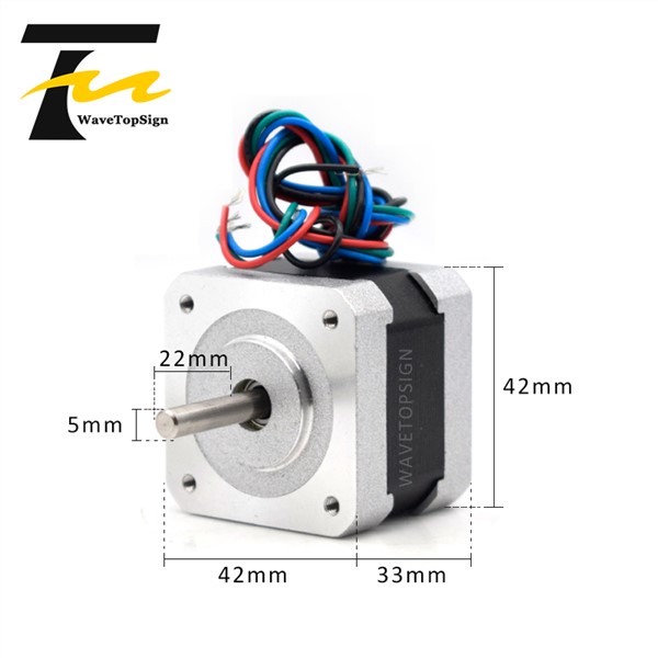 2 Phase Stepping Motor Nama17 0.9° Stepper Motor 0.22N. M 42HAP34BJ4