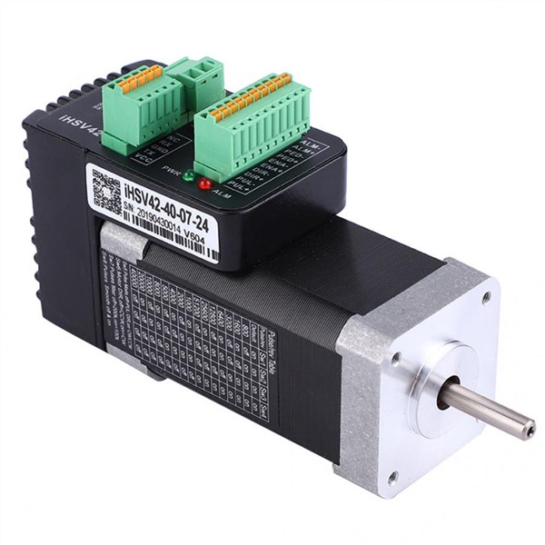 IHSV42-40-07-24 NEMA17 Integrated Servo Motor 24VDC 78W with 1000 Lines Encoder Servo Motor Dc Motor Driver