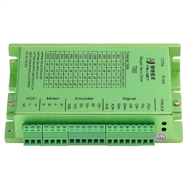 Rtelligent Nema 23 Digital Closed Loop Stepper Motor Driver Stepper Driver for Nema Stepper Motor 3D Printer Cutting Machine