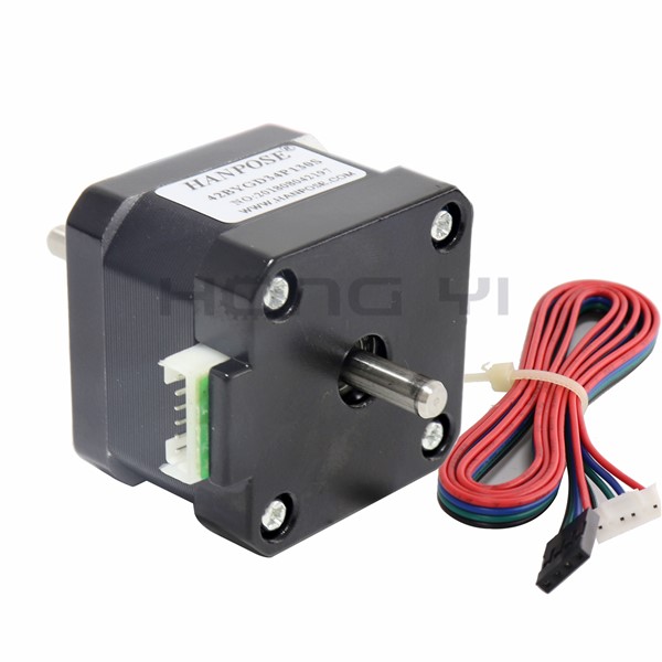 10pcs/Lot Nema17 Dual Shaft CNC Stepper Motor 42x34 NEMA 17 Stepper Motor 1.3A 28N. Cm Double Shaft Stepping Motor