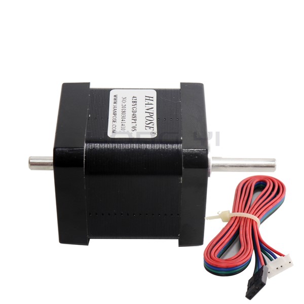 3pcs 17HS8401S Double Shaft 48mm Nema 17 Stepper Motor 42 Motor 42BYGH 1.8A 52N. Cm 4-Lead for 3D Printer CNC Laser