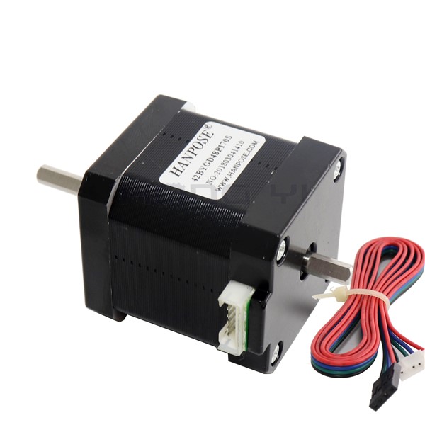 3pcs 17HS8401S Double Shaft 48mm Nema 17 Stepper Motor 42 Motor 42BYGH 1.8A 52N. Cm 4-Lead for 3D Printer CNC Laser