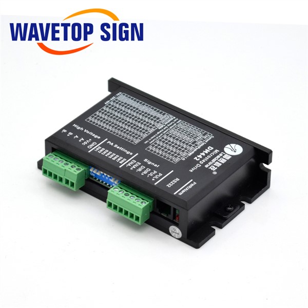 WaveTopSign Leadshine 2 Phase Stepper Motor Driver DM442 Voltage 20~40VDC Current 1.0~4.2A