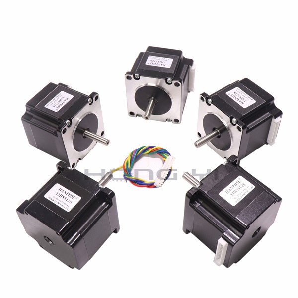 100pcs 4-Lead Nema23 57 Stepper Motor 2.8A 51mm 2 Phase 1.01N. M 6.35 Or 8mm Single Shaft for CNC XYZ