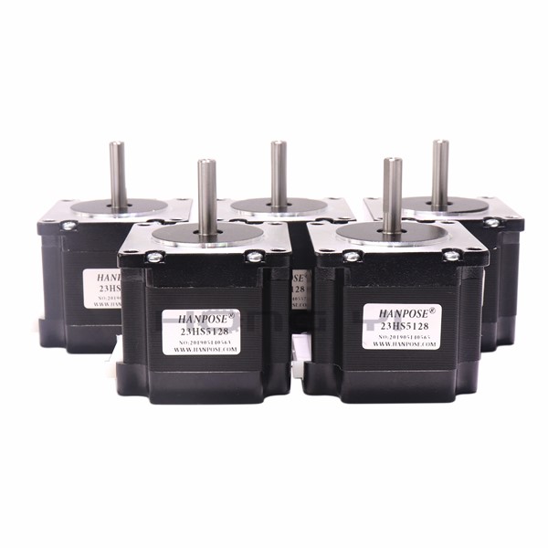 100pcs 4-Lead Nema23 57 Stepper Motor 2.8A 51mm 2 Phase 1.01N. M 6.35 Or 8mm Single Shaft for CNC XYZ