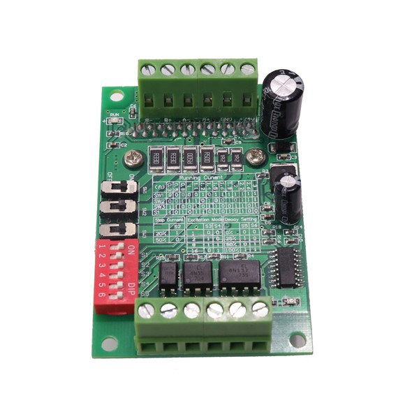 100pcs TB6560 3A Stepper Motor Drives CNC Stepper Motor Board Single Axis Controller 10 Files Motor Controller Board