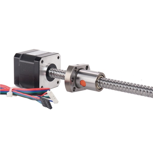 Free Shipping Nema 17 3D Printer Motor Stepper Motor 1.7A 40N. Cm 17hs4401S- SFU1204 Ballscrew 12mm Diameter 42BYGH CNC Machine