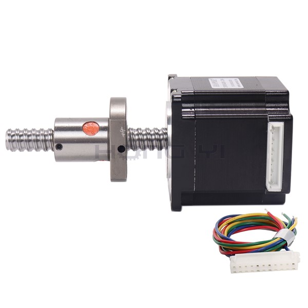 Free Shipping NEMA 23 Stepper Motor 2 Phase 56mm 126N. Cm with Sfu1204 Sfu1605 Sfu1610 Ball Screw for CNC 3D Printer