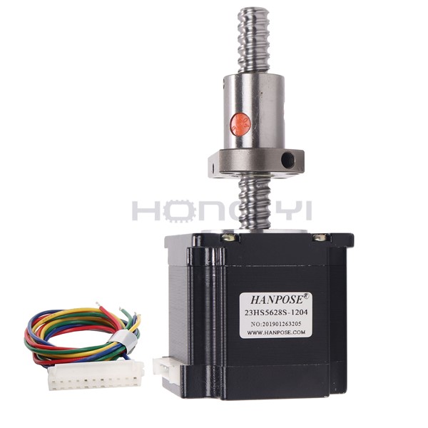 Free Shipping NEMA 23 Stepper Motor 2 Phase 56mm 126N. Cm with Sfu1204 Sfu1605 Sfu1610 Ball Screw for CNC 3D Printer