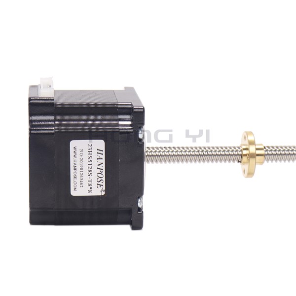 5PCS NEMA 23 23HS5628 4-Lead 57 Motor 56mm 2.8A Screw Stepper Motor with T8 Screw Lead 2/4/8mm CNC Laser Grind Foam