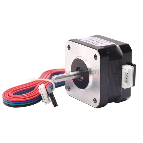 10PCS Nema17 Motor 17HS2408S 4-Lead Nema 17 Stepper Motor 42 Motor 42BYGH 0.6A for 3D Printer CNC