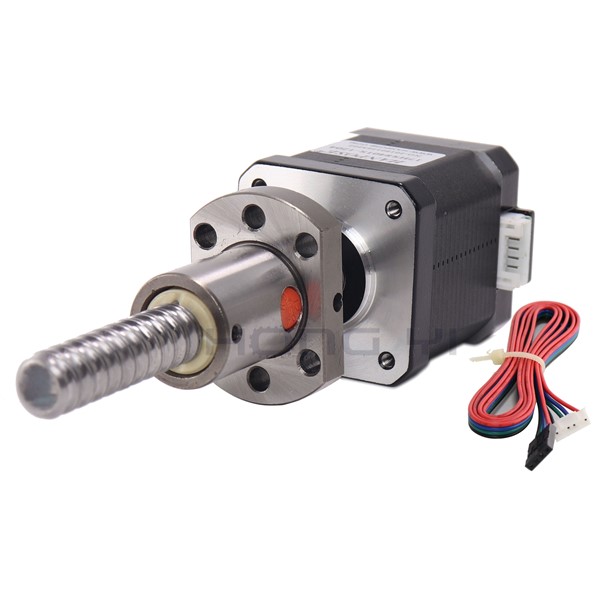 48mm NEMA 17 Moto with Sfu1204 Ball Screw Motor Nema17 42 Motor 1.8A Stepper Motor for CNC Engraving 3D Printer