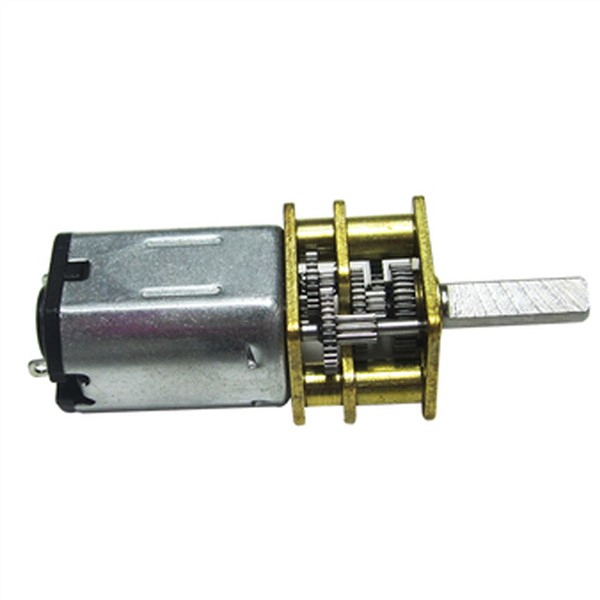 N20 3V 6V 12V Electric Micro DC Geared Motor 12 Volts Low Speed 15 To 1000RPM Metal Motor Gear Adjustable Speed Reversed