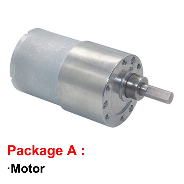 Micro DC Electric Gear Motors 12V 24V High Speed 12 To 1600RPM High Torque Speed Control Reversed for Toy Car Carbon Brush Motor