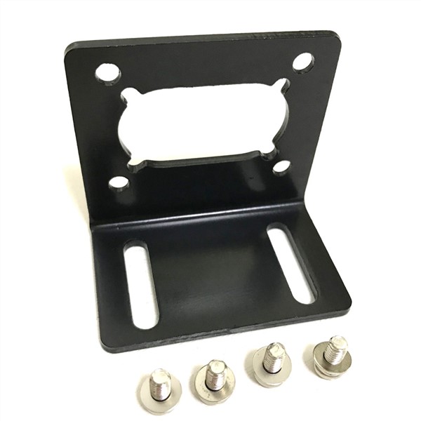 Wholesale Electric DC Motor Metal Mounting Bracket Fixed Bracket Use for DC Worm Geared Motor