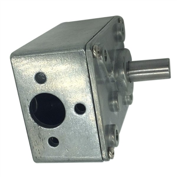 Metal Worm Gearbox 17 / 31 / 50 / 100 / 290/ 505 with Forward & Reverse Rotation Gearbox Function Use For DC Worm Geared Motor