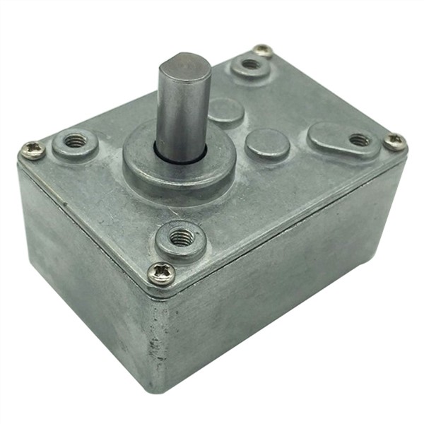 Metal Worm Gearbox 17 / 31 / 50 / 100 / 290/ 505 with Forward & Reverse Rotation Gearbox Function Use For DC Worm Geared Motor