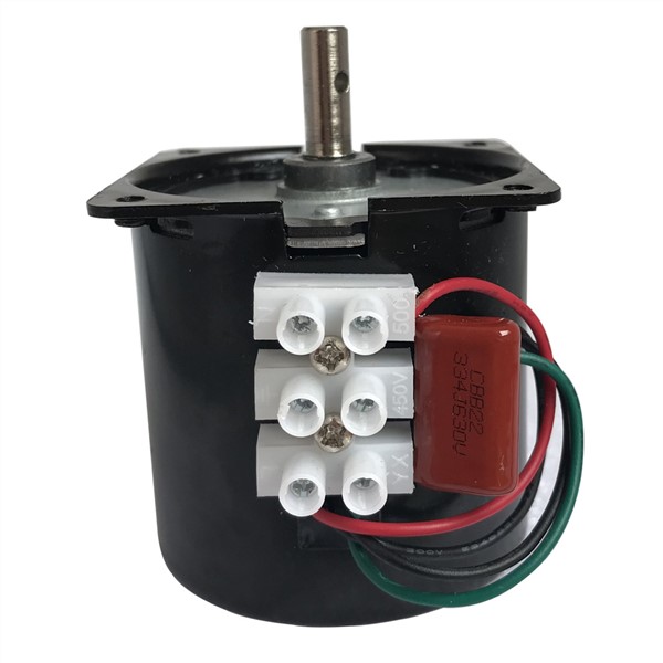 High Torque AC Permanent Magnet Synchronous Motor 220V 14W 60KTYZ Reversed CW/CCW Metal Geared Slow Speed Motor 2.5 To110RPM