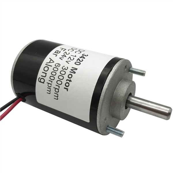 Micro Permanent Magnet High Speed DC Motors 12V 3000RPM 24V 6000RPM 30W Adjustable Speed Reversed in DC Motor for Smart Device