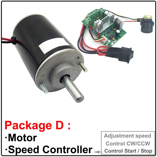 Micro Permanent Magnet High Speed DC Motors 12V 3000RPM 24V 6000RPM 30W Adjustable Speed Reversed in DC Motor for Smart Device