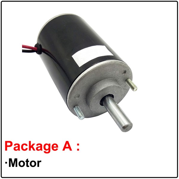 Micro Permanent Magnet High Speed DC Motors 12V 3000RPM 24V 6000RPM 30W Adjustable Speed Reversed in DC Motor for Smart Device