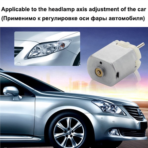 130 Micro Mini 12V DC Motors High Speed 7500RPM In DC Motor Use for Car Headlight Regulator Or Car Front Light Axis Adjustment