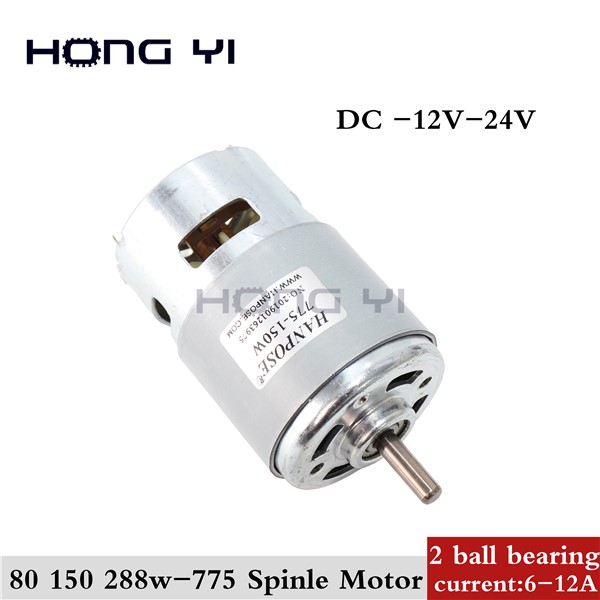 Durable 775 Motor 80w 150w 288w 3000-12000 RPM Motor Brush DC Motors Rs 775  Lawn Mower Motor with Two Ball Bearing Rated purchasing, souring agent