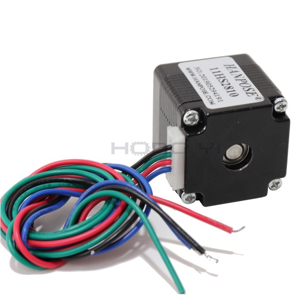 10 Pcs NEMA11 Stepper Motor 28BYGH28mm 2 Phases 4 Wires 0.08N. M 1.8 Degrees Hybrid Step Motor for New CNC Router