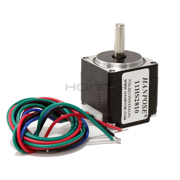 10 Pcs NEMA11 Stepper Motor 28BYGH28mm 2 Phases 4 Wires 0.08N. M 1.8 Degrees Hybrid Step Motor for New CNC Router