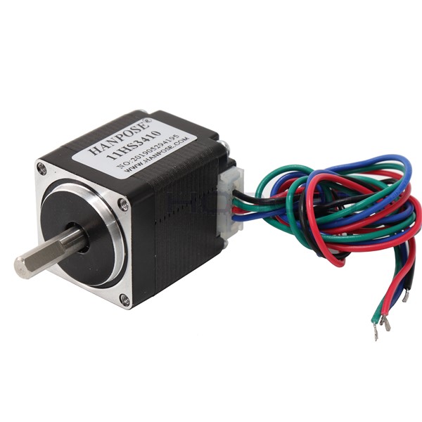 Free Shipping Quality 11HS3410 4-Lead Nema 11 Stepper Motor 34mm Motor 28BYGH 1.0A CE ROSH ISO CNC Laser & 3D Printer