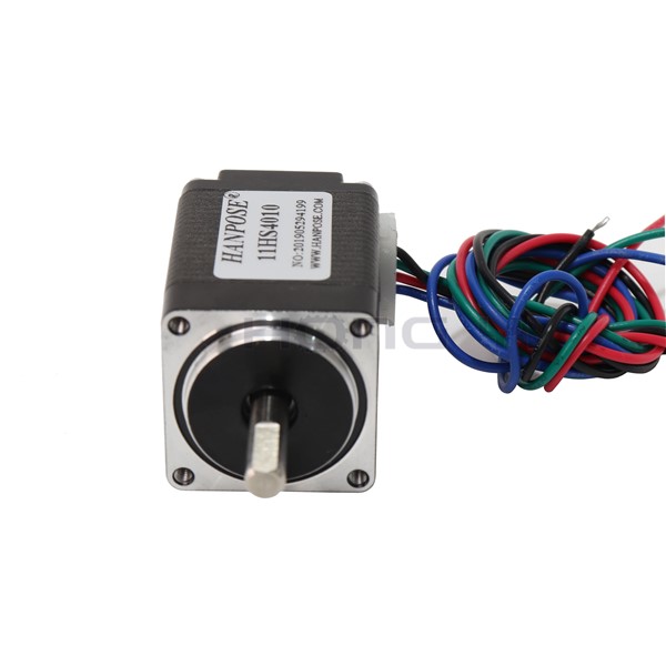 Free Shipping 1pcs Nema11 Stepper Motor 28mm Nema 11 28BYGH 1.0A 40mm 11HS4010 4-Lead Motor for 3D CNC Printer