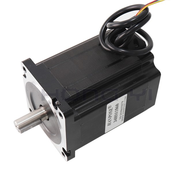 Free Shipping High Torque 86 Stepper Motor 2 PHASE 4-Lead Nema34 Motor 86BYGH 118MM 5.0A 6.0N. M LOW NOISE Motor for CNC XYZ