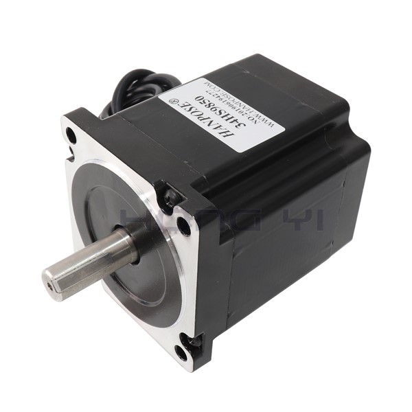 Free Shipping High Torque 86 Stepper Motor 2 PHASE 4-Lead Nema34 Motor 86BYGH9850 5.0A 6N. M LOW NOISE Motor for CNC XYZ AXIS