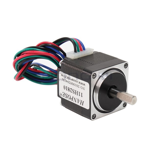 Free Shipping Nema11 2810 3410 4010 5010 Hybrid Stepper Motor 28x28x28mm Two Phases 4 Wires 1.8 Degrees for New CNC Router