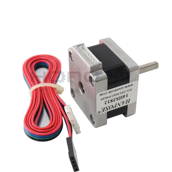 Free Shipping 1 Pcs Nema 17/14 35x28mm Length Stepper Motor 1.2A 0.15N. M 4-Wire for New CNC Or Monitor