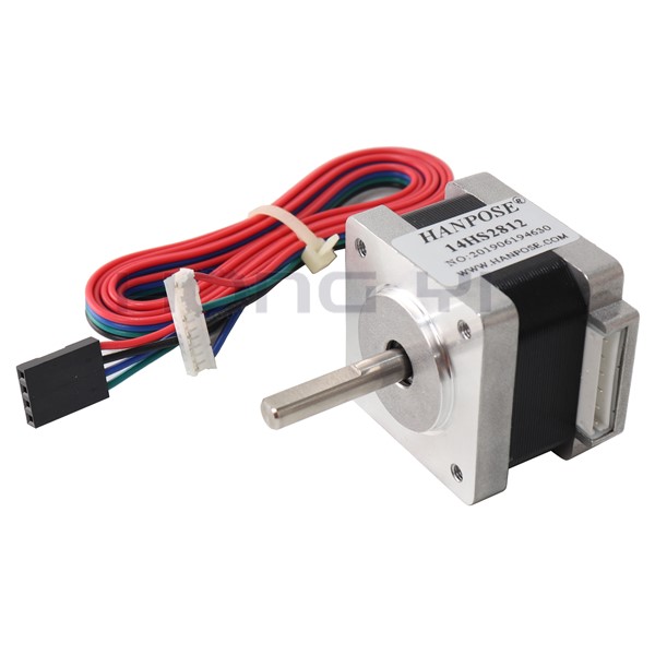 Free Shipping 1 Pcs Nema 17/14 35x28mm Length Stepper Motor 1.2A 0.15N. M 4-Wire for New CNC Or Monitor