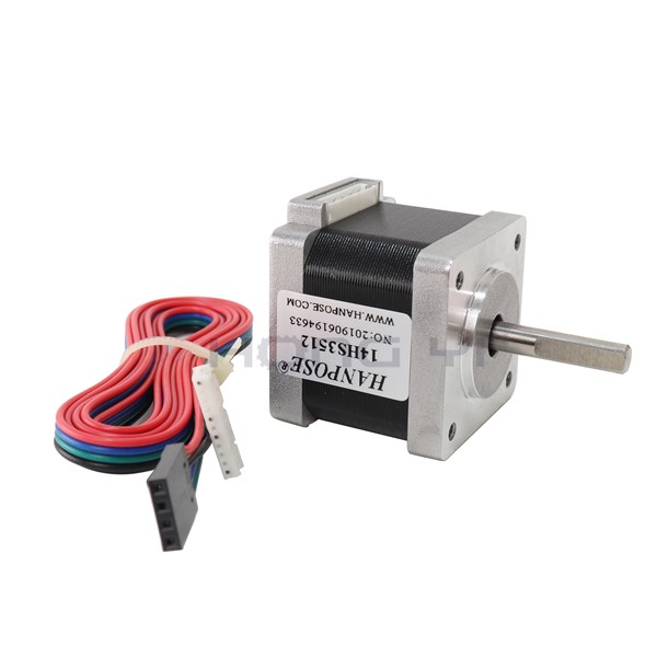 Free Shipping 1pcs NEMA 14 1.8 Degrees 35 Hybrid Stepper Motor 2 Phase 35mm 1400g. Cm 1.2A for CNC