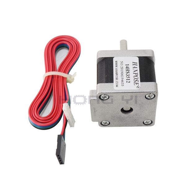 Free Shipping 1pcs NEMA 14 1.8 Degrees 35 Hybrid Stepper Motor 2 Phase 35mm 1400g. Cm 1.2A for CNC