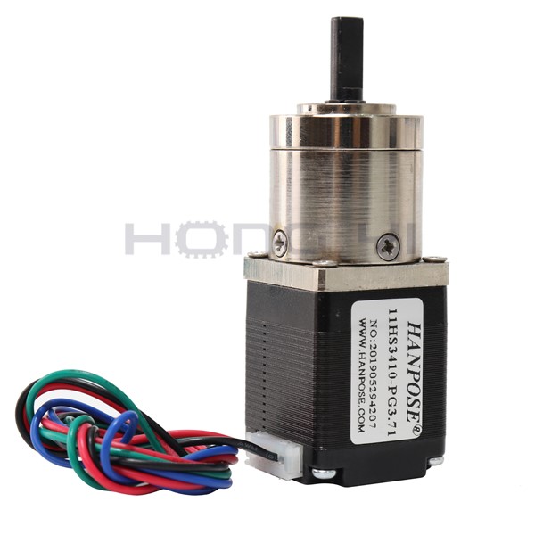 10pcs 11HS3410-PG Stepper Motor Nema 11 Ratio 5:1 3.71:1 27:1 Planetary Gearbox 4-Lead Motor Extruder Gear Stepper Motor