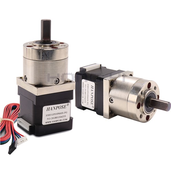 1pcs 35x40mm PG Stepper Motor 4-Lead Ratio 5.18:1 Planetary Gearbox Motor Extruder Gear Stepper Motor for CNC