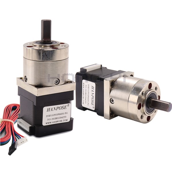 14HS3560 PG Nema 14 Stepper Motor Extruder Gear Stepper Motor Ratio 5.18:1 Planetary Gearbox Geared Motor