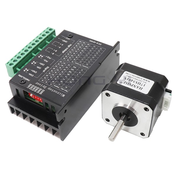 Free Shipping 42 Motor 17HS3401s 4-Lead Nema 17 Stepper Motor Driver TB6600 42BYGH 01. A 28N. Cm CE CNC Laser & 3D Printer Motor